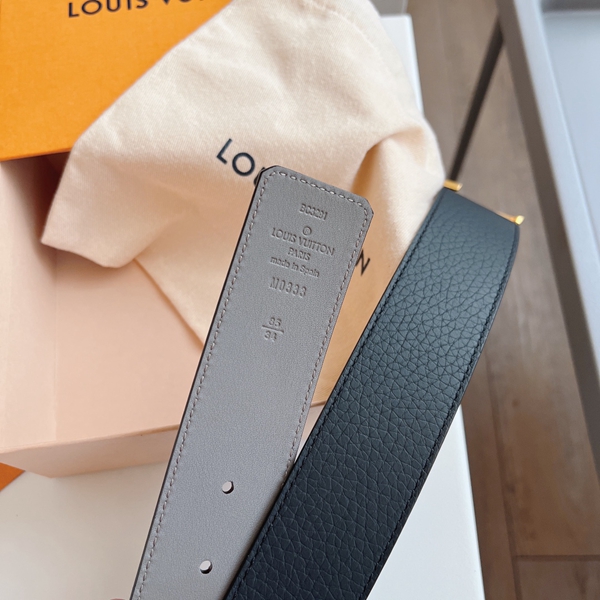 ルイヴィトンベルト角部分ディテール